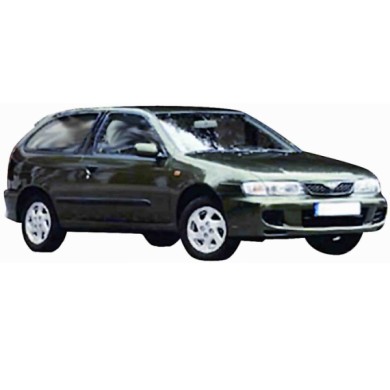 42580.JPG Fanale Anteriore Bianco Per Nissan Almera N 15 Lato Sinistro Dal 1998/06 Al 2000/05