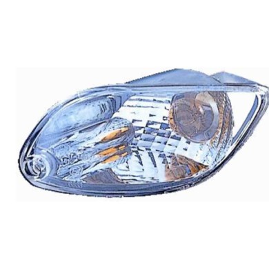 000139_AUTO.JPG Gruppo Ottico Anteriore Crystal Per Ford Focus Lato Destro Dal 1998/10 Al 2001/09