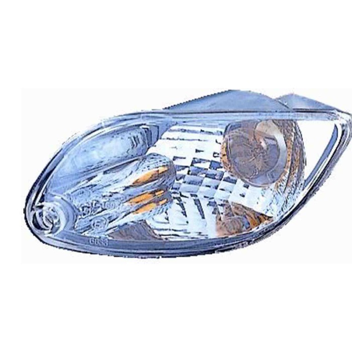 000139_AUTO.JPG Gruppo Ottico Anteriore Crystal Per Ford Focus Lato Destro Dal 1998/10 Al 2001/09