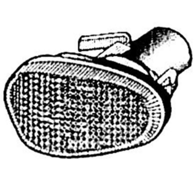 000001_AUTO.JPG Gruppo Ottico Laterale Bianco Per Alfa Romeo 145 Lato Destro Dal 1994/01 Al 1998/12