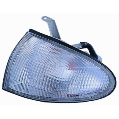 000172_AUTO.JPG Gruppo Ottico Anteriore Bianco Per Hyundai Accent 3 Porte Lato Sinistro Dal 1996/01 Al 1998/01