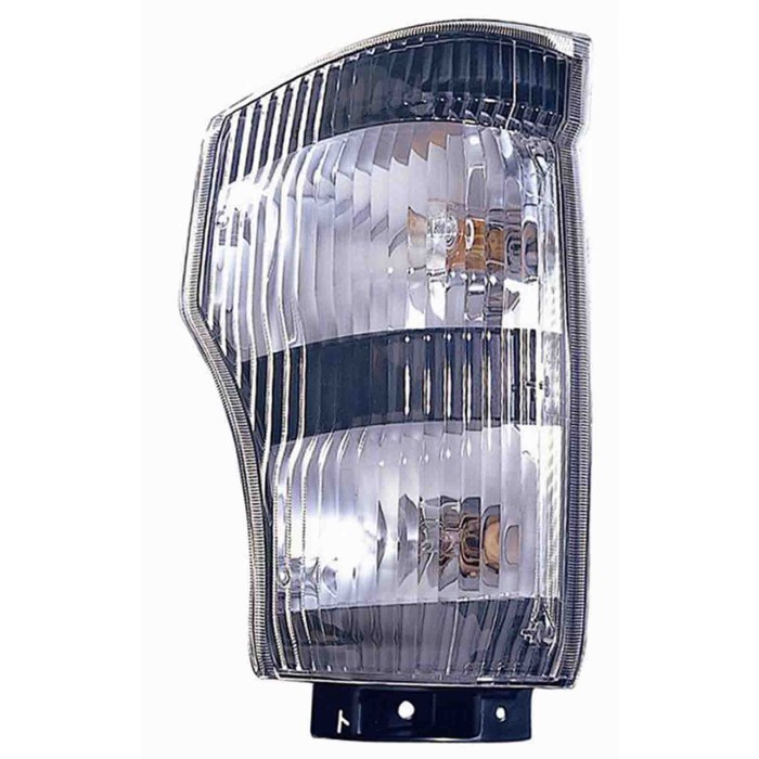 000616_AUTO.JPG Gruppo Ottico Anteriore Bianco Per Isuzu Serie N (nkr - Npr - Nqr) Lato Sinistro Dal 2004/01 Al 2007/02