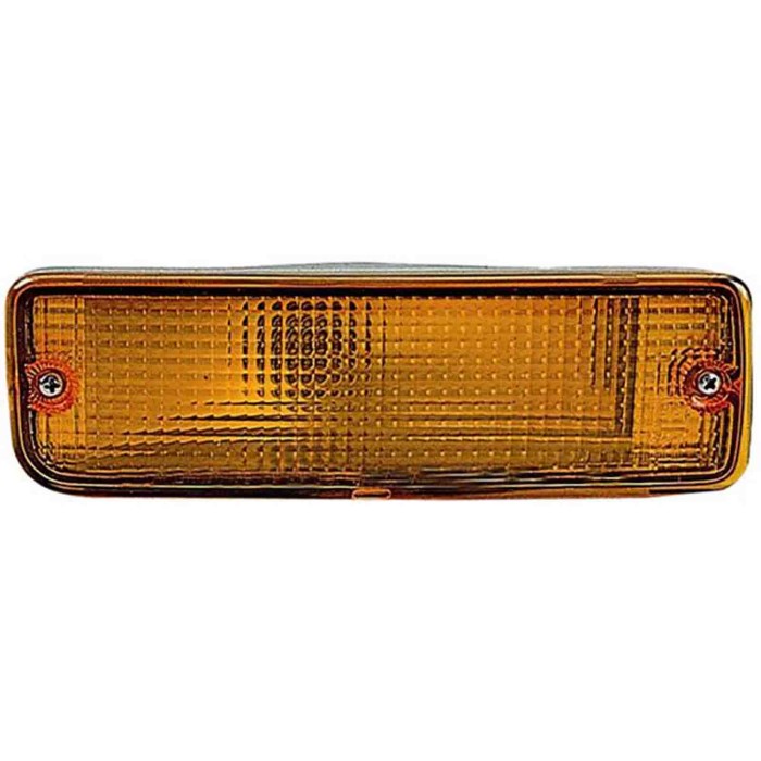 000417_AUTO.JPG Gruppo Ottico Anteriore Arancio Per Toyota Hi-lux Pick-up Rn 85 - Yn 100 2wd - 4wd Lato Sinistro Dal 1989/01 Al 