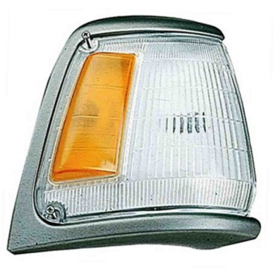 000417_AUTO.JPG Fanale Anteriore Bianco-arancio Per Toyota Hi-lux Pick-up Rn 85 - Yn 100 2wd - 4wd Lato Destro Dal 1989/01 Al 19