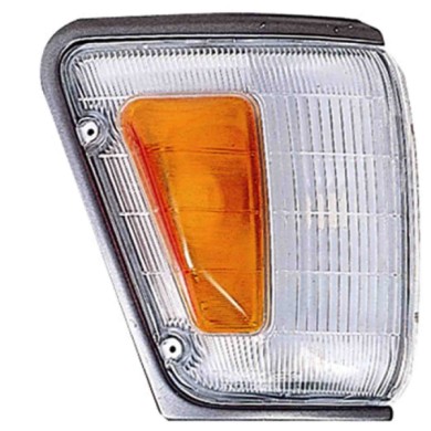 000417_AUTO.JPG Fanale Anteriore Bianco-arancio Per Toyota Hi-lux Pick-up Rn 85 - Yn 100 2wd - 4wd Lato Destro Dal 1989/01 Al 19