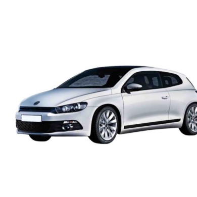 48400.JPG Gruppo Ottico Anteriore Bianco Per Volkswagen Scirocco Lato Sinistro Dal 2008/10