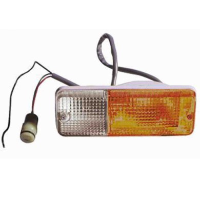 000399_AUTO.JPG Fanale Anteriore Bianco - Arancio Per Suzuki Samurai Sj 410 Lato Destro Dal 1986/01 Al 1995/12