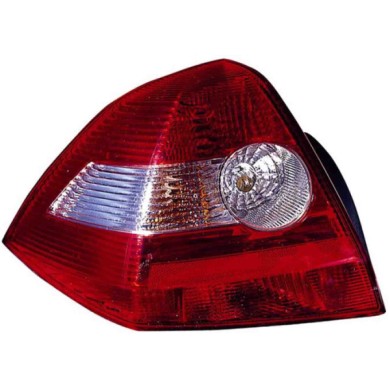 000351_AUTO.JPG Gruppo Ottico Posteriore Bianco-rosso Per Renault Megane Lato Destro Dal 2002/09 Al 2005/12 Versione 4 Porte