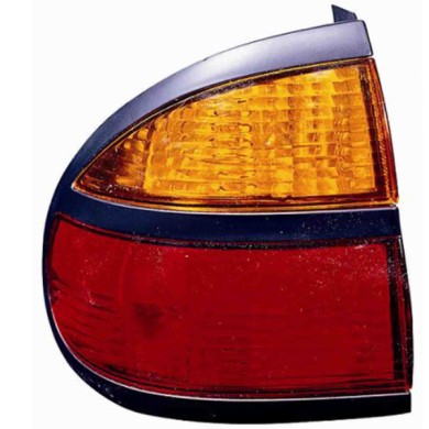 000348_AUTO.JPG Gruppo Ottico Posteriore Arancio-rosso Per Renault Laguna Lato Sinistro Dal 1998/05 Al 2000/12