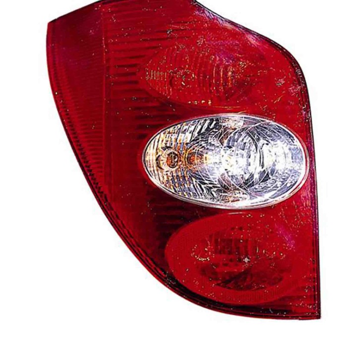 000346_AUTO.JPG Gruppo Ottico Posteriore Bianco-rosso Per Renault Laguna Lato Sinistro Dal 2001/01 Al 2005/02