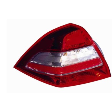 000665_AUTO.JPG Gruppo Ottico Posteriore Bianco-rosso Per Renault Megane Lato Destro Dal 2006/01 Al 2008/09 Versione 4 Porte