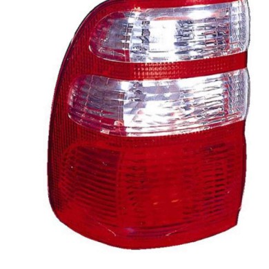 000686_AUTO.JPG Fanale Posteriore Esterno Bianco-rosso Per Toyota Land Cruiser Fj 100 Lato Sinistro Dal 2002/12
