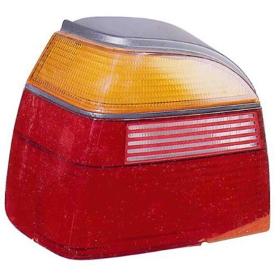 000436_AUTO.JPG Gruppo Ottico Posteriore Arancio-rosso Per Volkswagen Golf Iii Lato Destro Dal 1991/08 Al 1997/07