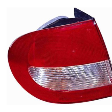 000353_AUTO.JPG Gruppo Ottico Posteriore Bianco-rosso Per Renault Megane Lato Destro Dal 1999/03 Al 2002/08 Versione 4 Porte
