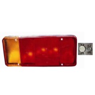 Fanale Posteriore Per Iveco Eurocargo Lato Sinistro Dal 1991/01 Al 2003/08