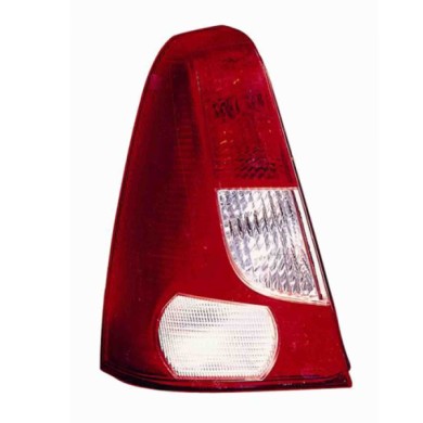 000587_AUTO.JPG Gruppo Ottico Posteriore Bianco-rosso Per Dacia Logan Lato Sinistro Dal 2006/01 Al 2008/10