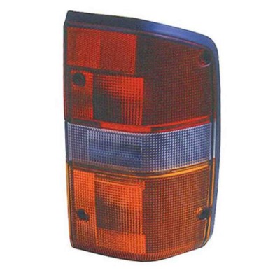 000698_AUTO.JPG Fanale Posteriore Bianco-rosso Per Nissan Patrol Lato Sinistro Dal 1991/09 Al 1997/08