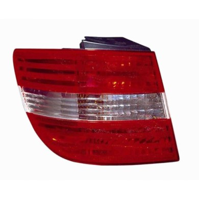 000642_AUTO.JPG Gruppo Ottico Posteriore Bianco-rosso Per Mercedes Classe B W245 Lato Destro Dal 2005/03 Al 2008/05