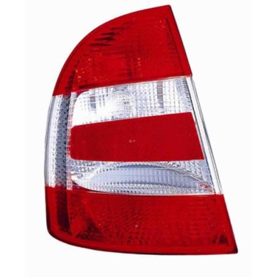 000711_AUTO.JPG Gruppo Ottico Posteriore Bianco-rosso Per Skoda Superb Lato Destro Dal 2006/07 Al 2007/08