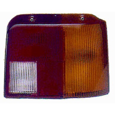 000314_AUTO.JPG Lente Posteriore Aranc.-bianco-rosso Per Peugeot 205 Lato Destro Dal 1985/01 Al 1999/12