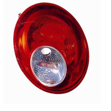 000742_AUTO.JPG Gruppo Ottico Posteriore Bianco-rosso Per Volkswagen Beetle Lato Destro Dal 2005/08 Al 2011/09