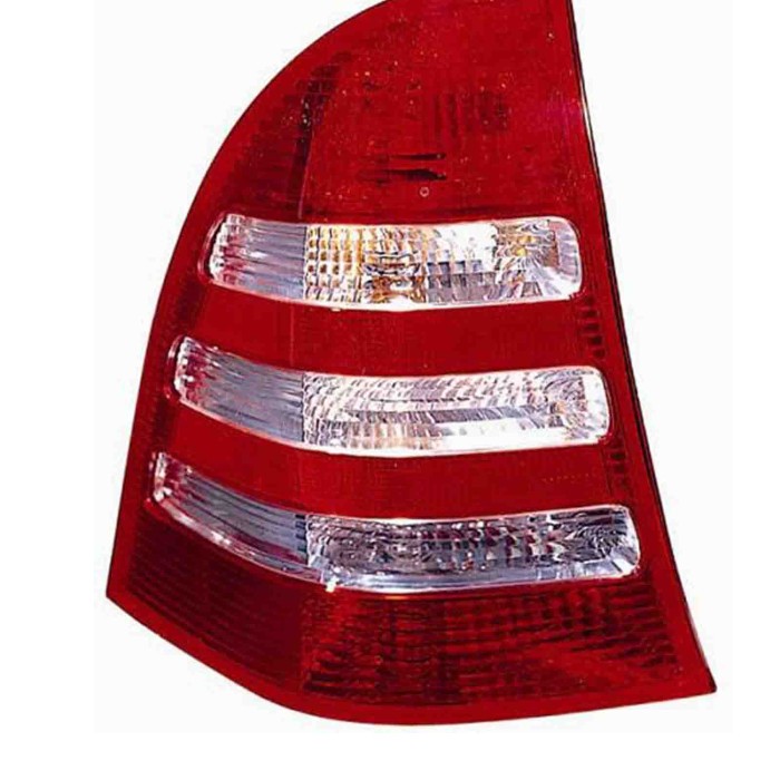 000220_AUTO.JPG Gruppo Ottico Posteriore Bianco-rosso Per Mercedes Classe C W203 Lato Destro Dal 2003/01 Al 2004/02