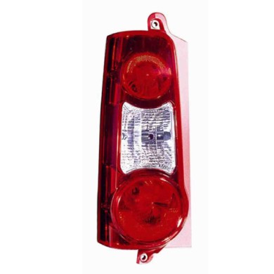 000780_AUTO.JPG Gruppo Ottico Posteriore Bianco-rosso Per Citroen Berlingo Lato Sinistro Dal 2008/04 Al 2013/02 Versione 2 Porte