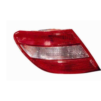 000789_AUTO.JPG Gruppo Ottico Posteriore Bianco-rosso Per Mercedes Classe C W204 Lato Destro Dal 2007/02 Al 2010/12