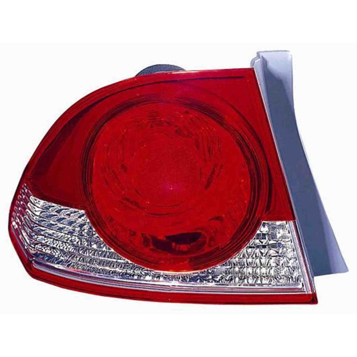 000718_AUTO.JPG Fanale Posteriore Bianco-rosso Per Honda Civic Hybrid 4 Porte Lato Sinistro Dal 2006/05