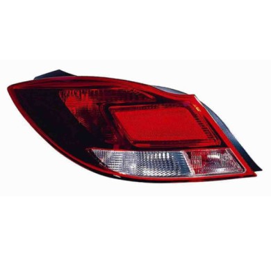 000868_AUTO.JPG Gruppo Ottico Posteriore Bianco-rosso Per Opel Insignia Lato Destro Dal 2009/02 Al 2013/10 Versione 4 Porte