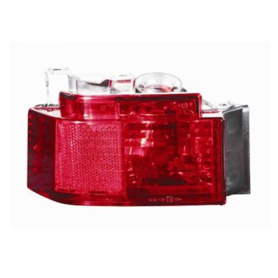 000295_AUTO.JPG Retronebbia Rosso Per Opel Meriva Lato Sinistro Dal 2003/04 Al 2010/04