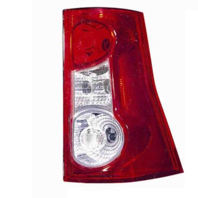000800_AUTO.JPG Gruppo Ottico Posteriore Bianco-rosso Per Dacia Logan Lato Sinistro Dal 2008/11 Al 2012/12