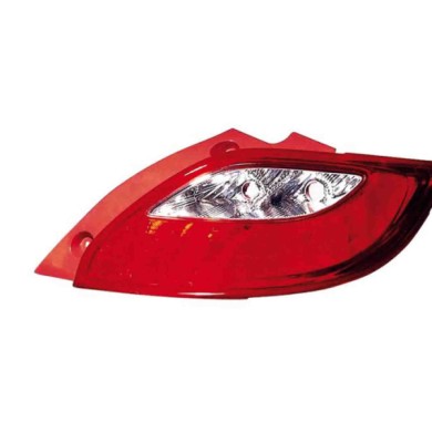 000734_AUTO.JPG Gruppo Ottico Posteriore Bianco-rosso Per Mazda 2 Lato Dx Dal 2007/08 Al 2014/12