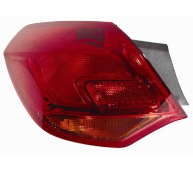 000871_AUTO.JPG Gruppo Ottico Posteriore Est. Rosso Per Opel Astra J Lato Sinistro Dal 2010/01 Al 2015/07 Versione 5 Porte