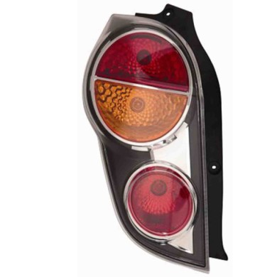 000912_AUTO.JPG Gruppo Ottico Posteriore Bianco - Rosso Per Chevrolet (ex Daewoo) Spark Lato Destro Dal 2010/02 Al 2012/12