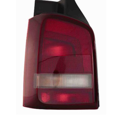 000896_AUTO.JPG Gruppo Ottico Posteriore Bianco - Rosso Fondo Fume' Per Volkswagen Transporter T5 Lato Destro Dal 2009/09 Al 201