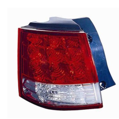 000735_AUTO.JPG Gruppo Ottico Posteriore Bianco- Rosso A Led Per Citroen C-crosser Lato Sinistro Dal 2007/06
