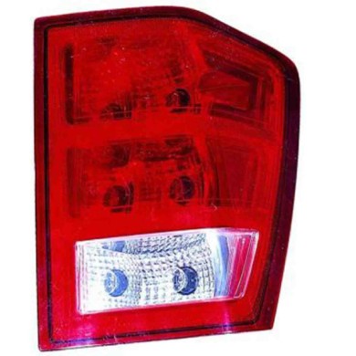 000580_AUTO.JPG Fanale Posteriore Bianco- Rosso Per Jeep Grand Cherokee Lato Destro Dal 2005/06 Al 2011/09