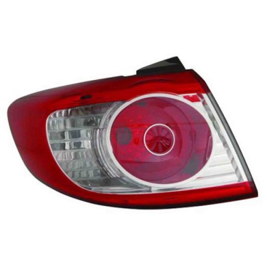 000890_AUTO.JPG Gruppo Ottico Posteriore Bianco- Rosso Per Hyundai Santafe' Lato Destro Dal 2010/11 Al 2012/04