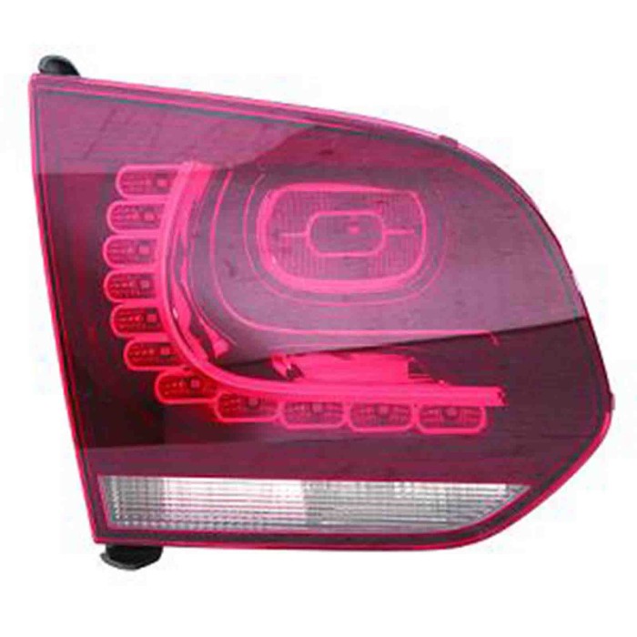 000790_AUTO.JPG Gruppo Ottico Posteriore Interno Bianco Rosso Scuro A Led Per Volkswagen Golf Vi Lato Destro Dal 2008/11 Al 2012