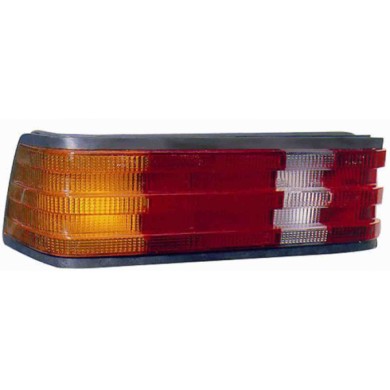 000244_AUTO.JPG Gruppo Ottico Posteriore Arancio-bianco-rosso Per Mercedes 190 W201 Lato Destro Dal 1983/01 Al 1993/05