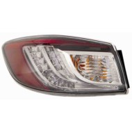 Gruppo Ottico Posteriore A Led Per Mazda 3 Sx Dal 2009 Al 2013 Versione 4 Porte