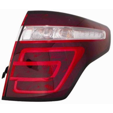 000929_AUTO.JPG Gruppo Ottico Posteriore Bianco- Rosso Per Citroen C4 Picasso Lato Sinistro Dal 2010/09 Al 2013/04