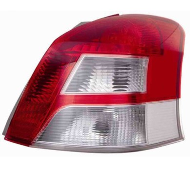 000921_AUTO.JPG Gruppo Ottico Posteriore Bianco- Rosso Con Led Per Toyota Yaris Lato Destro Dal 2009/02 Al 2011/09