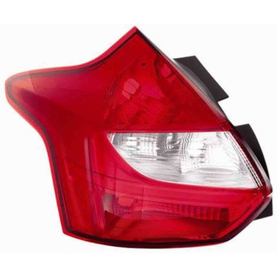 000991_AUTO.JPG Gruppo Ottico Posteriore Bianco- Rosso Per Ford Focus Lato Destro Dal 2011/03 Al 2013/12 Versione 5 Porte