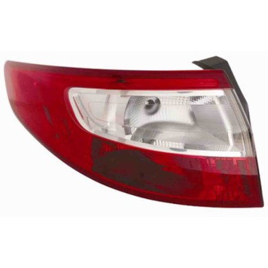 000986_AUTO.JPG Gruppo Ottico Posteriore Esterno Bianco- Rosso Per Renault Fluence Lato Destro Dal 2010/01 Al 2012/12