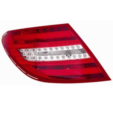 000893_AUTO.JPG Gruppo Ottico Posteriore Bianco- Rosso A Led Per Mercedes Classe C W204 Lato Destro Dal 2011/01 Al 2013/12