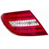 Gruppo Ottico Posteriore Bianco- Rosso A Led Per Mercedes Classe C W204 Lato Sinistro Dal 2011/01 Al 2013/12
