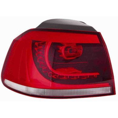000790_AUTO.JPG Fanale Posteriore Esterno Bianco-rosso A Led Per Volkswagen Golf Vi Lato Destro Dal 2008/11 Al 2012/09