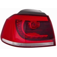 Fanale Posteriore Esterno Bianco-rosso A Led Per Volkswagen Golf Vi Lato Destro Dal 2008/11 Al 2012/09